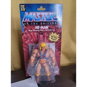 Masters of the Universe Origins He-Man Action Figure MOTU Retro